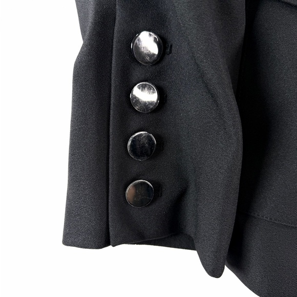 Toccin Charlie Belted Wool Safari Blazer Size 6 $795 Retail - Picture 8 of 13